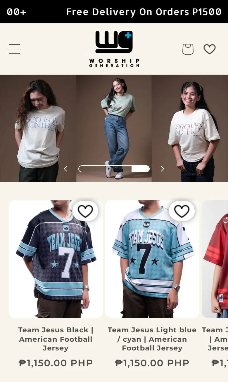 Worship Generation — Apparel